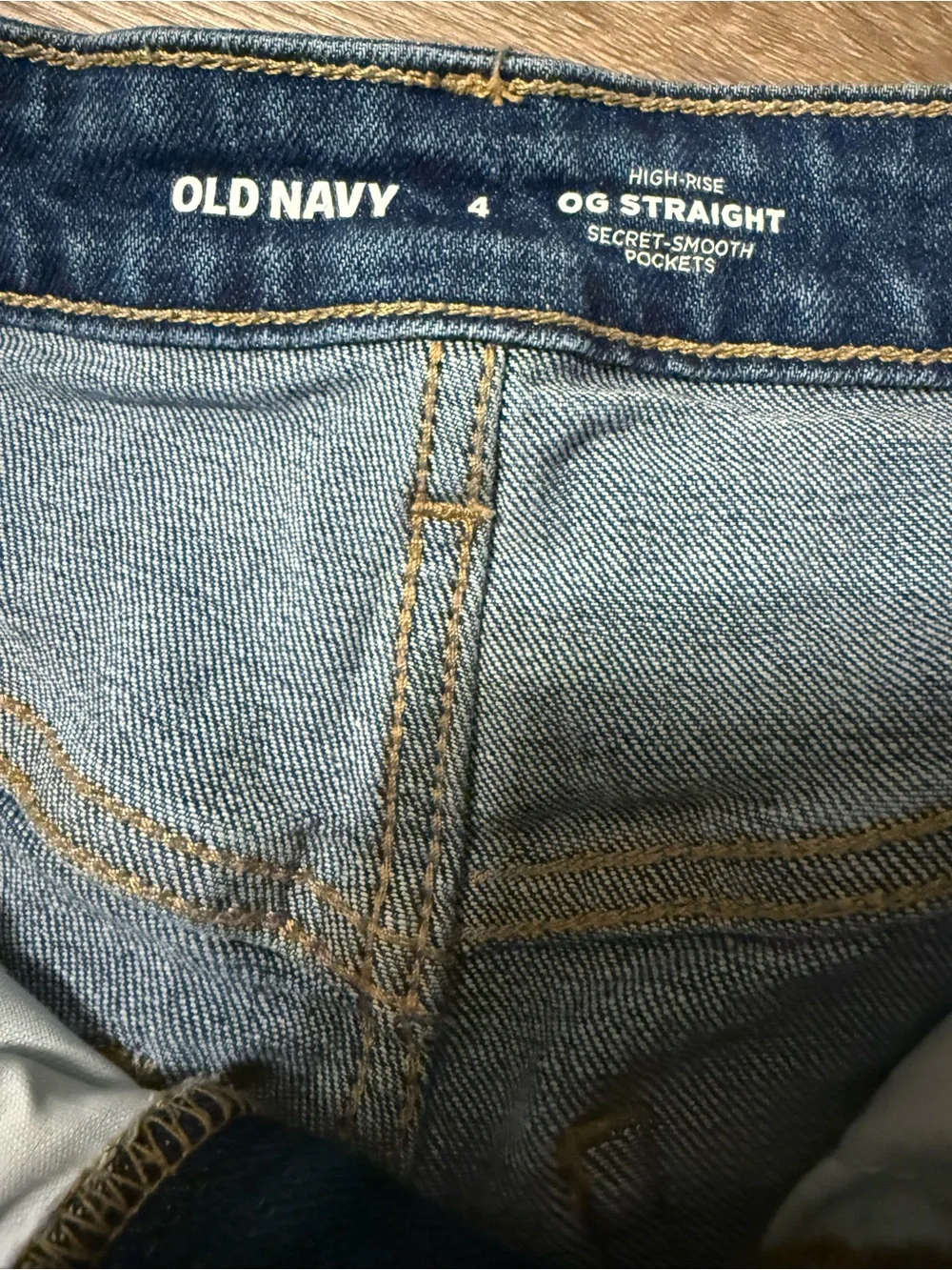 Old Navy Blue Denim Jean Shorts - Picture 4 of 4